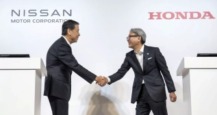 Presentación de la alianza de Nissan y Honda