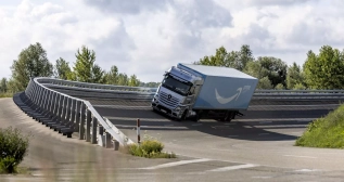 Pruebas del camión de hidrógeno de Mercedes