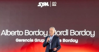 Alberto Bordoy, gerente de Motos Bordoy, importador de Sym