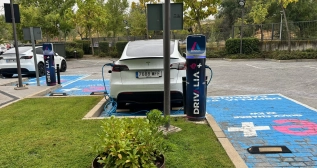 Estación de carga de vehículos eléctricos de Drivalia