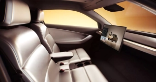 Interior del Tesla Cybercab