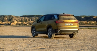 Parte trasera del Skoda Kodiaq