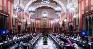 Presentación del plan de movilidad de Barcelona