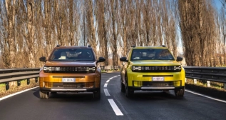 Frontal del nuevo Fiat Grande Panda